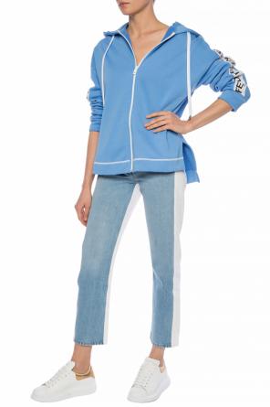 Sweatshirt with a logo print, zdjęcie 2 Sweatshirt with a logo print od Fendi